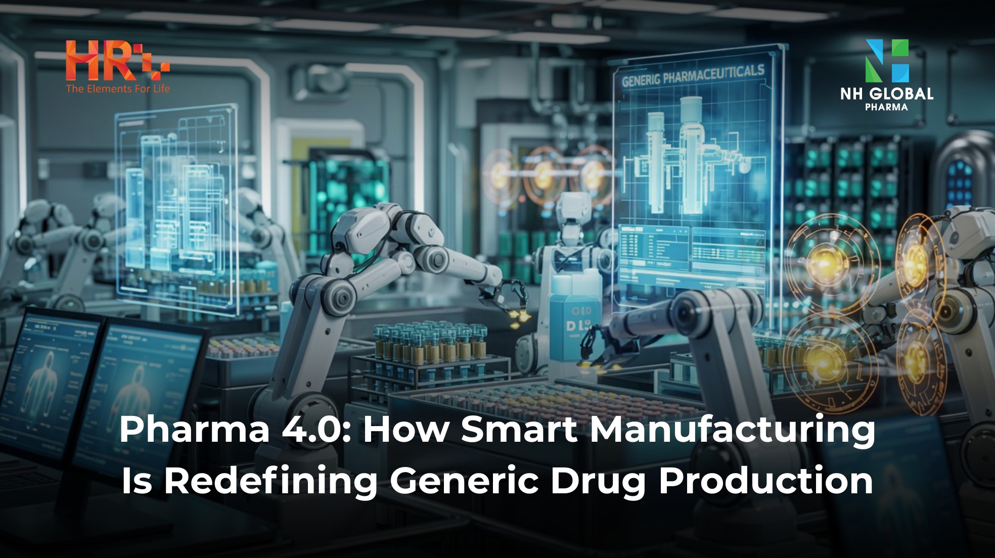 Pharma 4.0: Smart Manufacturing Redefining Generic Drug Production