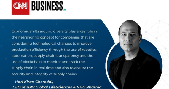 CNN Business Arabic has featured HRV Global Life Sciences