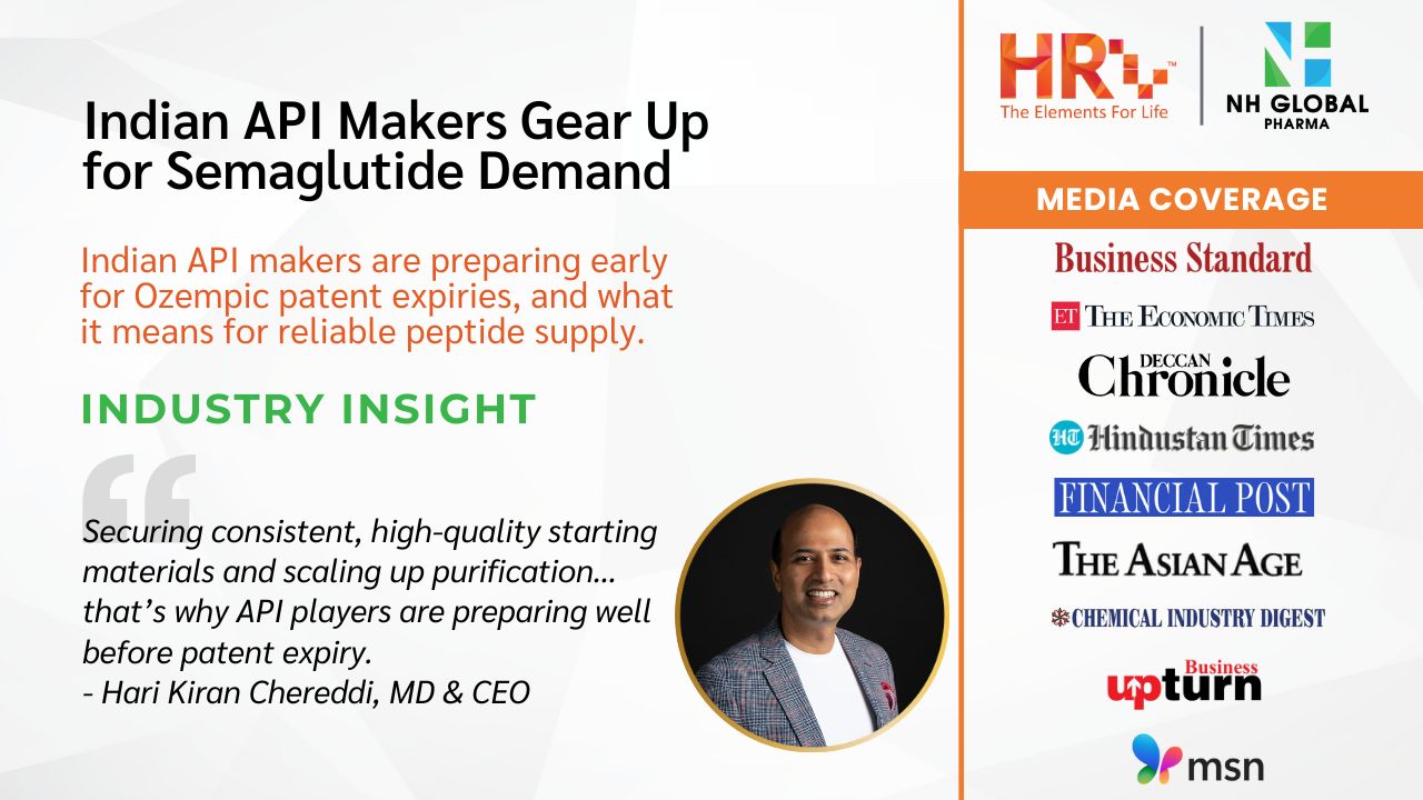 Indian API Makers Gear Up for Semaglutide Demand
