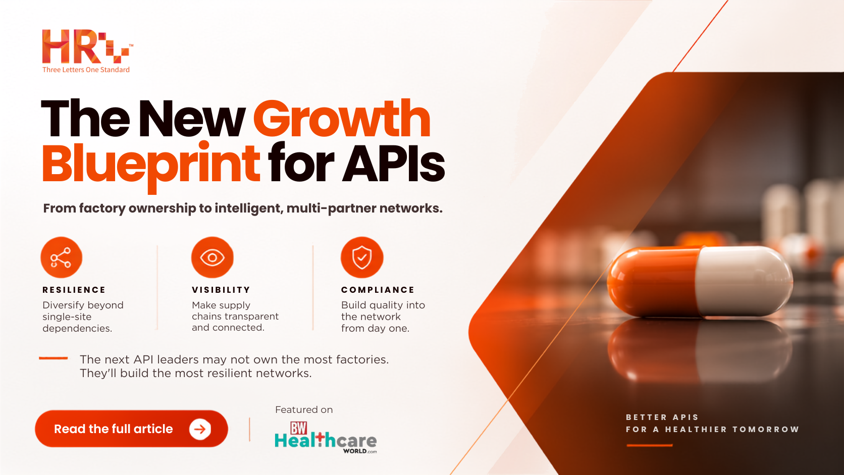 The New Growth Blueprint for APIs | BW Healthcare World