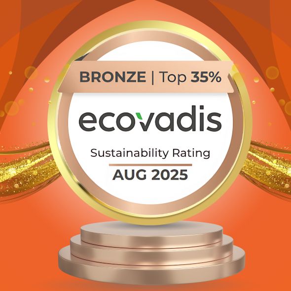 EcoVadis Bronze Medal Award